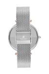 BEVERLY HILLS POLO CLUB Crystals Silver Stainless Steel Bracelet