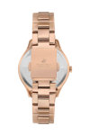 BEVERLY HILLS POLO CLUB Crystals Rose Gold Stainless Steel Bracelet