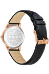 TED BAKER Fitzrovia Bloom Black Leather Strap