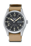 SEIKO 5 Sports Automatic Beige Synthetic Strap