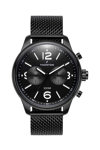 THORTON Ragnar II Dual Time Black Stainless Steel Bracelet