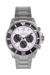 THORTON Loki Chronograph Silver Stainless Steel Bracelet