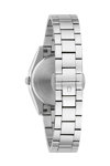 BULOVA Surveyor Diamonds Silver Stainless Steel Bracelet