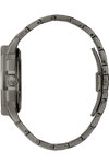 BULOVA Crystal Swarovski Automatic Grey Stainless Steel Bracelet