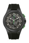 BULOVA Maquina Black Silicone Strap