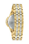 BULOVA Crystal Swarovski Gold Stainless Steel Bracelet