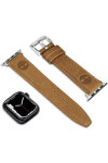 TIMBERLAND Lacandon Brown Leather Smart Strap Replacement for Smartwatches (22 mm)