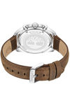 TIMBERLAND Carrigan Dual Time Brown Leather Strap