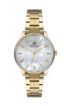 BEVERLY HILLS POLO CLUB Diamonds Gold Stainless Steel Bracelet