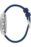 BEVERLY HILLS POLO CLUB Dual Time Blue Rubber Strap