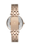 BEVERLY HILLS POLO CLUB Crystals Rose Gold Stainless Steel Bracelet