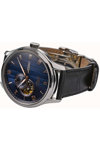 SEIKO Presage Japanese Zen Garden 'Sakura by Night' Automatic Blue Leather Strap