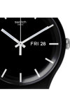 SWATCH Mono Black Black Biosourced Strap