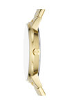 ARMANI EXCHANGE Lola Crystals Gold Stainless Steel Bracelet