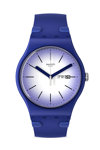 SWATCH New Gent Violet Verbena Blue Silicone Strap