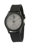 U.S.POLO Michael Black Silicone Strap