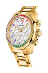 FESTINA Zircons Chronograph Gold Stainless Steel Bracelet