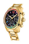 FESTINA Zircons Chronograph Gold Stainless Steel Bracelet