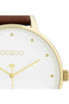 OOZOO Timepieces Brown Leather Strap