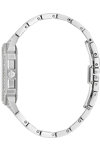 BULOVA Crystal Crystals Silver Stainless Steel Bracelet