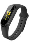 DAS.4 CN40 Fitness Tracker Black Silicone Strap