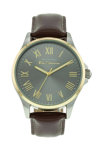 BEN SHERMAN Mens Brown Leather Strap