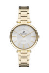 BEVERLY HILLS POLO CLUB Diamonds Gold Stainless Steel Bracelet