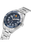 NAUTICA N83 Finn World Silver Stainless Steel Bracelet