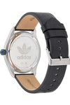 ADIDAS ORIGINALS Code Four Black Leather Strap