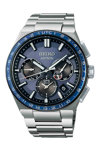 SEIKO Astron Solar Dual Time Silver Titanium Bracelet