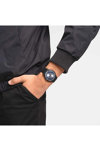 SWATCH Circled Lines Black Silicone Strap