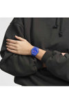 SWATCH New Gent Biosourced Cobalt Disco Blue Silicone Strap