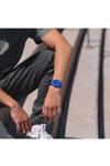 SWATCH New Gent Biosourced Cobalt Disco Blue Silicone Strap