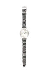 SWATCH Irony Black'N'White Two Tone Fabric Strap