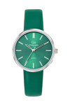 GO Mademoiselle Green Leather Strap