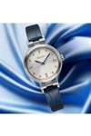 SEIKO Caprice Diamonds Blue Leather Strap