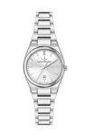 LUCIEN ROCHAT Avenue Diamonds Silver Stainless Steel Bracelet