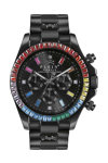 PHILIPP PLEIN Nobile Chronograph Black Stainless Steel Bracelet