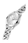 GUESS Serena Crystals Silver Stainless Steel Bracelet