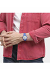 SWATCH All About Dad Blue Silicone Strap Limited Edition