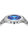 D1 MILANO Ultra Thin Silver Stainless Steel Bracelet