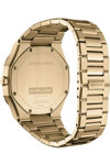 D1 MILANO Ultra Thin Gold Stainless Steel Bracelet