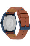 NAUTICA Pacific Beach Brown Leather Strap