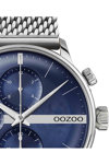 OOZOO Timepieces Silver Metallic Bracelet