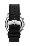 LUCIEN ROCHAT Leman Chronograph Black Leather Strap