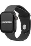 BIKKEMBERGS Small Smartwatch Black Silicone Strap