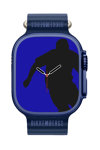 BIKKEMBERGS Big Smartwatch Blue Silicone Strap