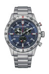 CITIZEN Eco-Drive Chronograph Silver Stainless Steel Bracelet