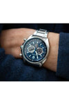 CITIZEN Eco-Drive Chronograph Silver Stainless Steel Bracelet