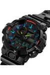 G-SHOCK Dual Time Chronograph Black Rubber Strap